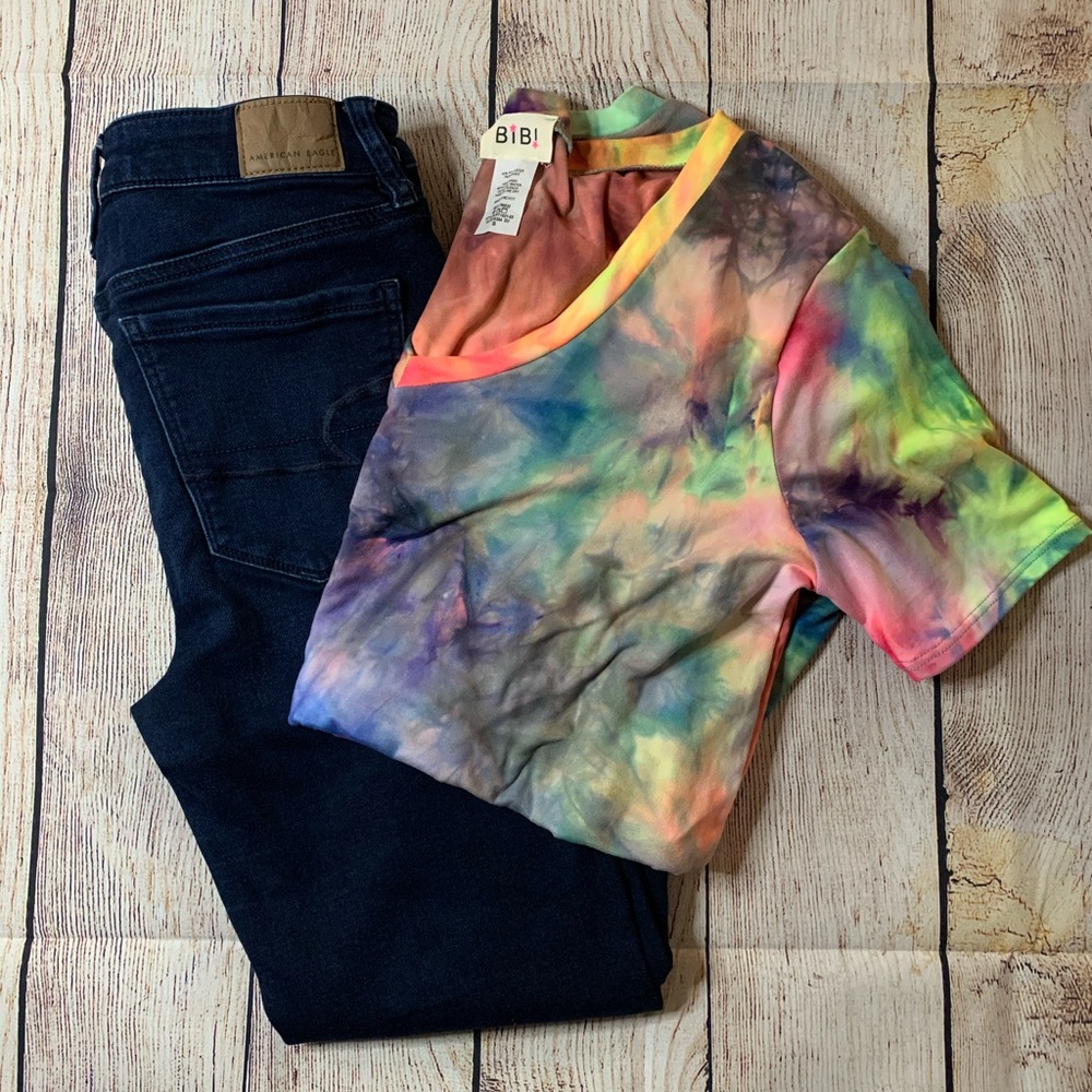 Women’s tie dye top